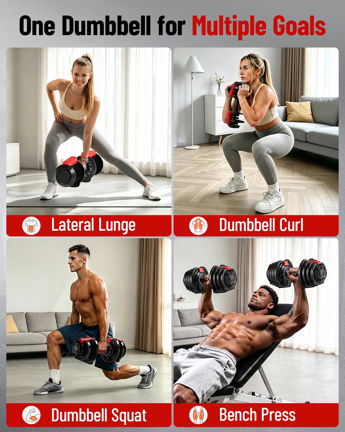 Adjustable Dumbbell Set G6895