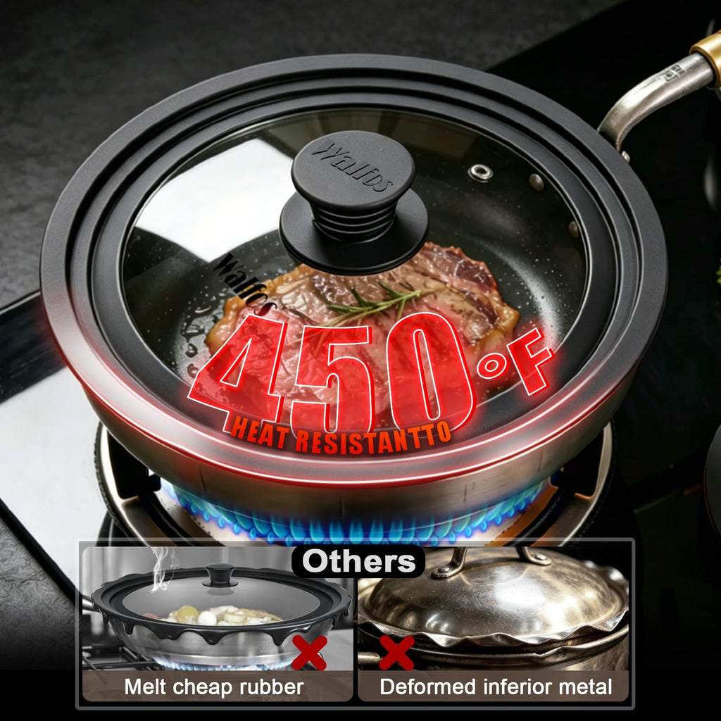 Tempered Glass Universal Lid for Pots, Pans and Skillets B7269