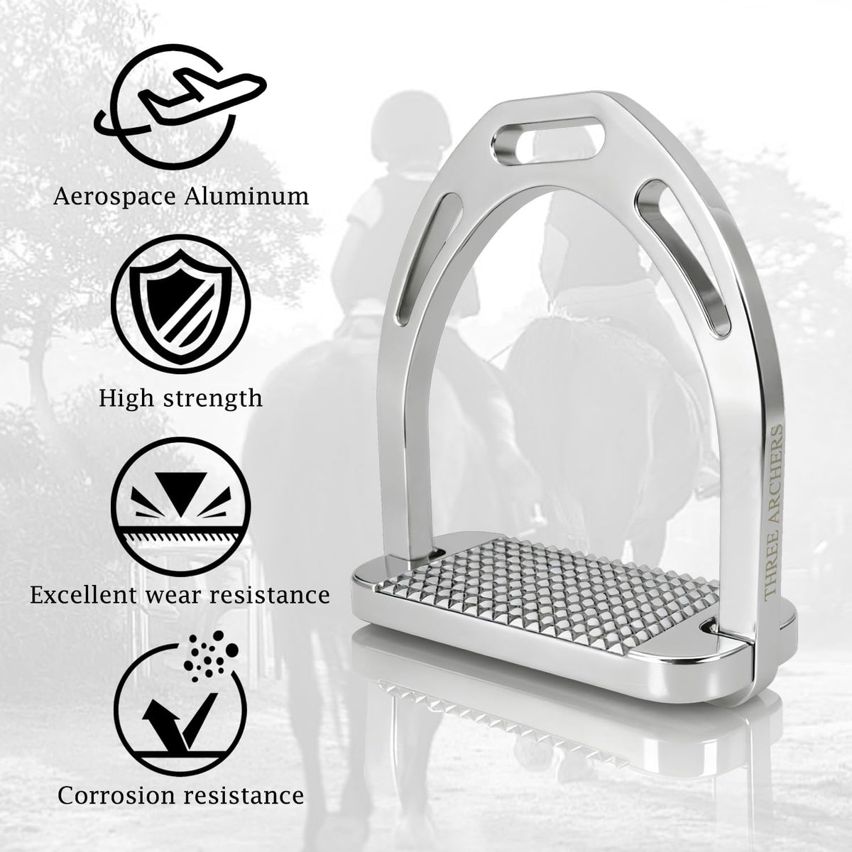 Lightweight English Stirrups M142