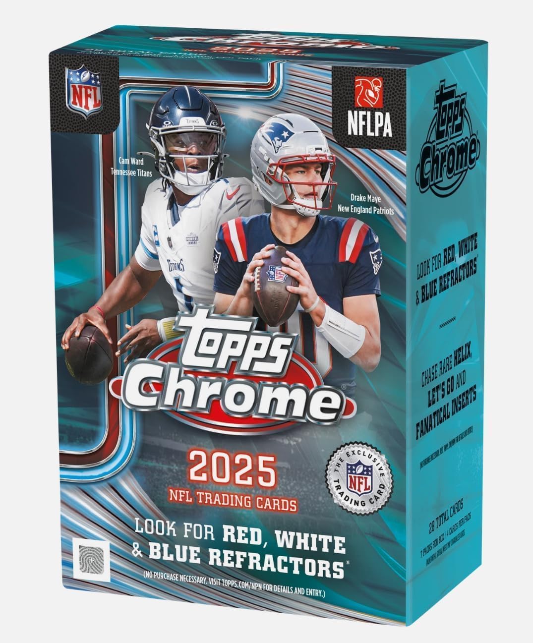 Topps Chrome Football Blaster Value Box I888