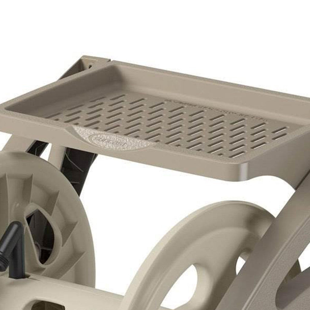 Hard Plastic Wall Mounted Retractable Garden Hose Reel with 200 Feet Hose Capacity S2047