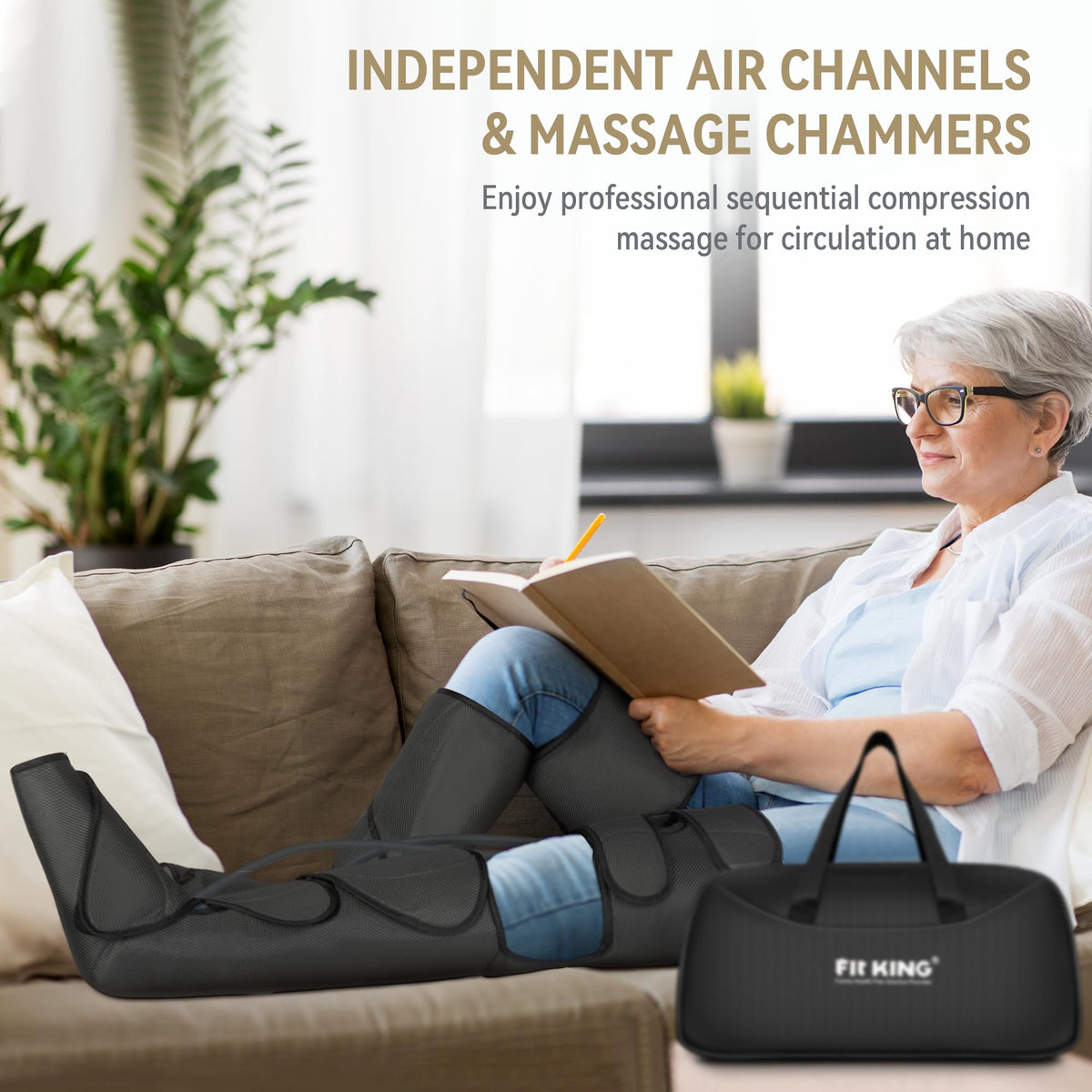 Foot and Leg Massager V81632
