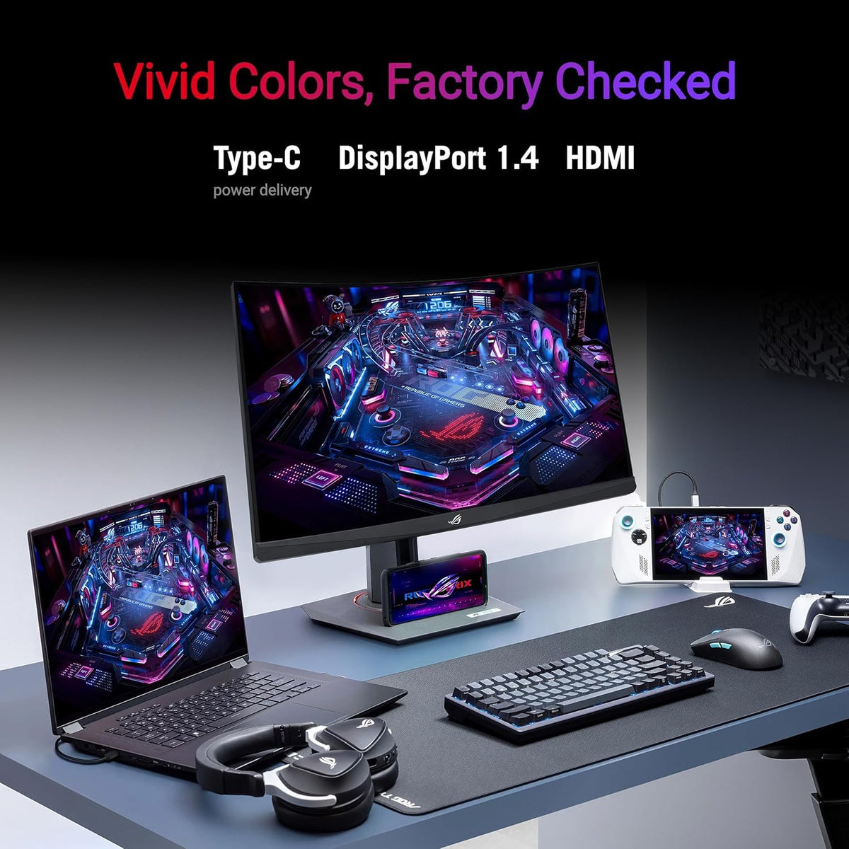 27" Curved 280Hz QHD Gaming Monitor C774477
