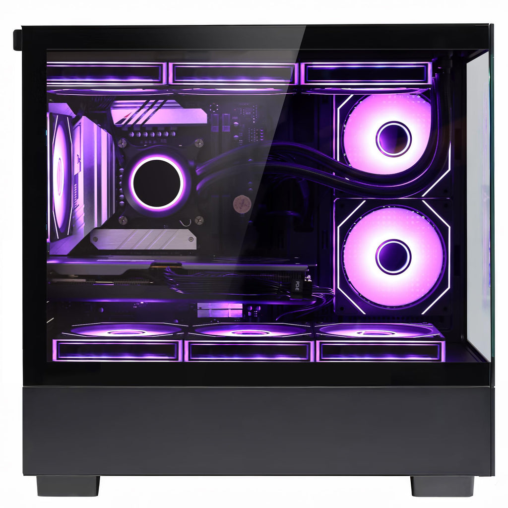 Intel Core i7-13700K RTX 5060 32GB DDR5 1TB SSD Windows 11 Black Desktop Computer Q777241