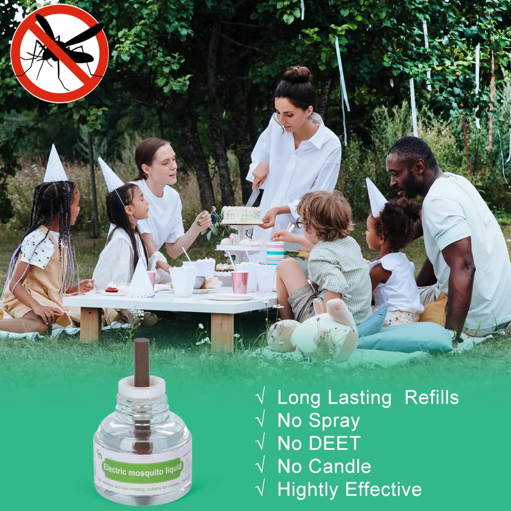 Mosquito Repellent Refills 2-Pack 280 Hr DEET-Free X49632