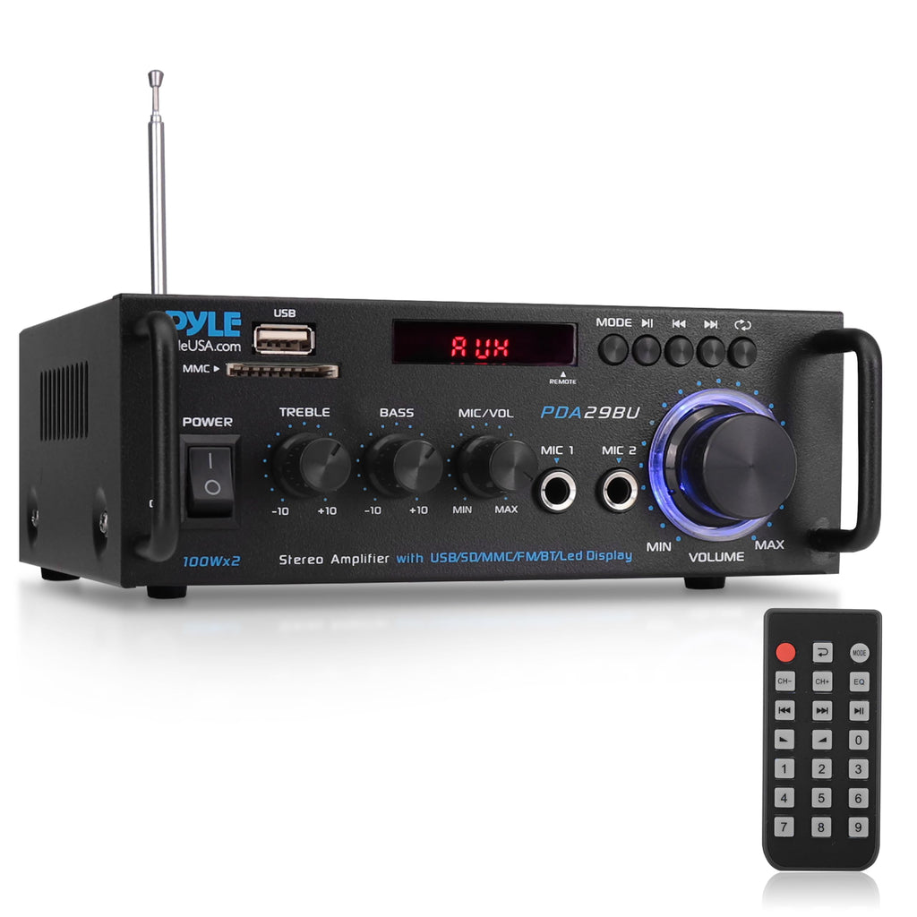 200W Stereo Power Amplifier with Bluetooth F9670