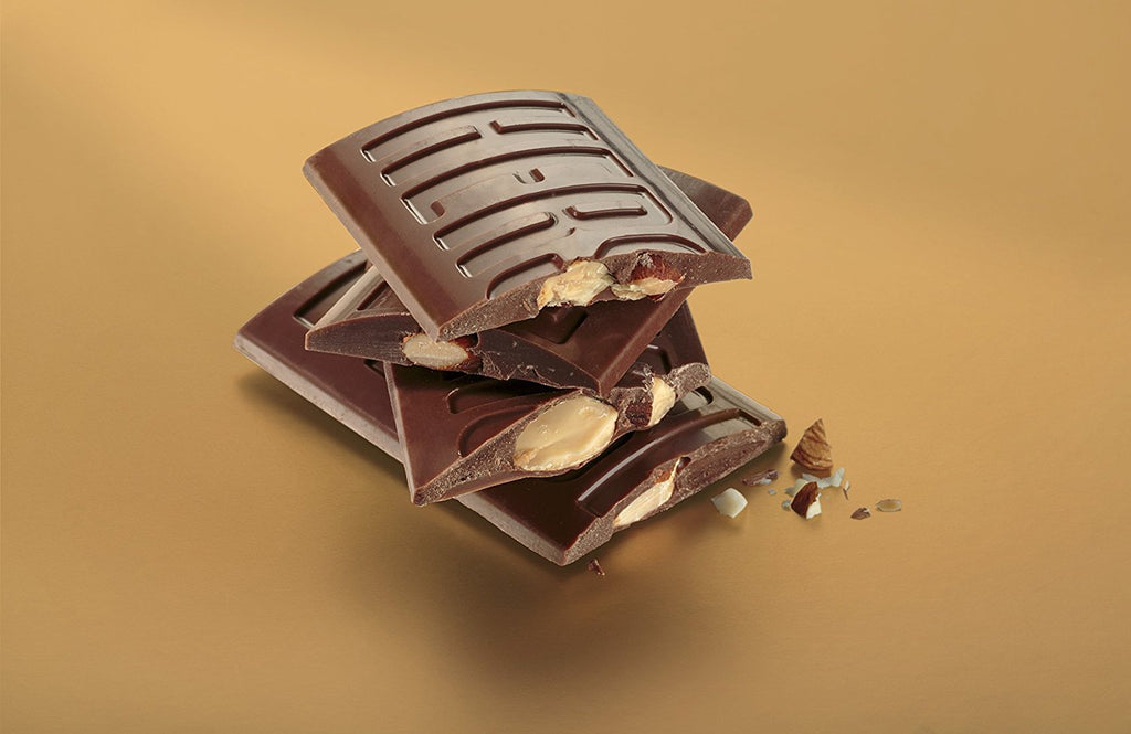 Chocolate Candy Bar with Almonds, 36 Count V258