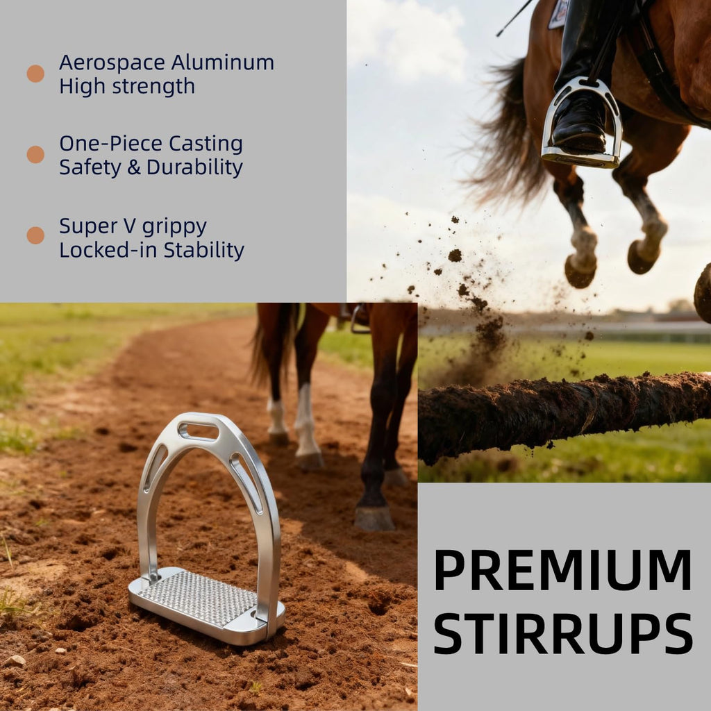 Lightweight English Stirrups M142