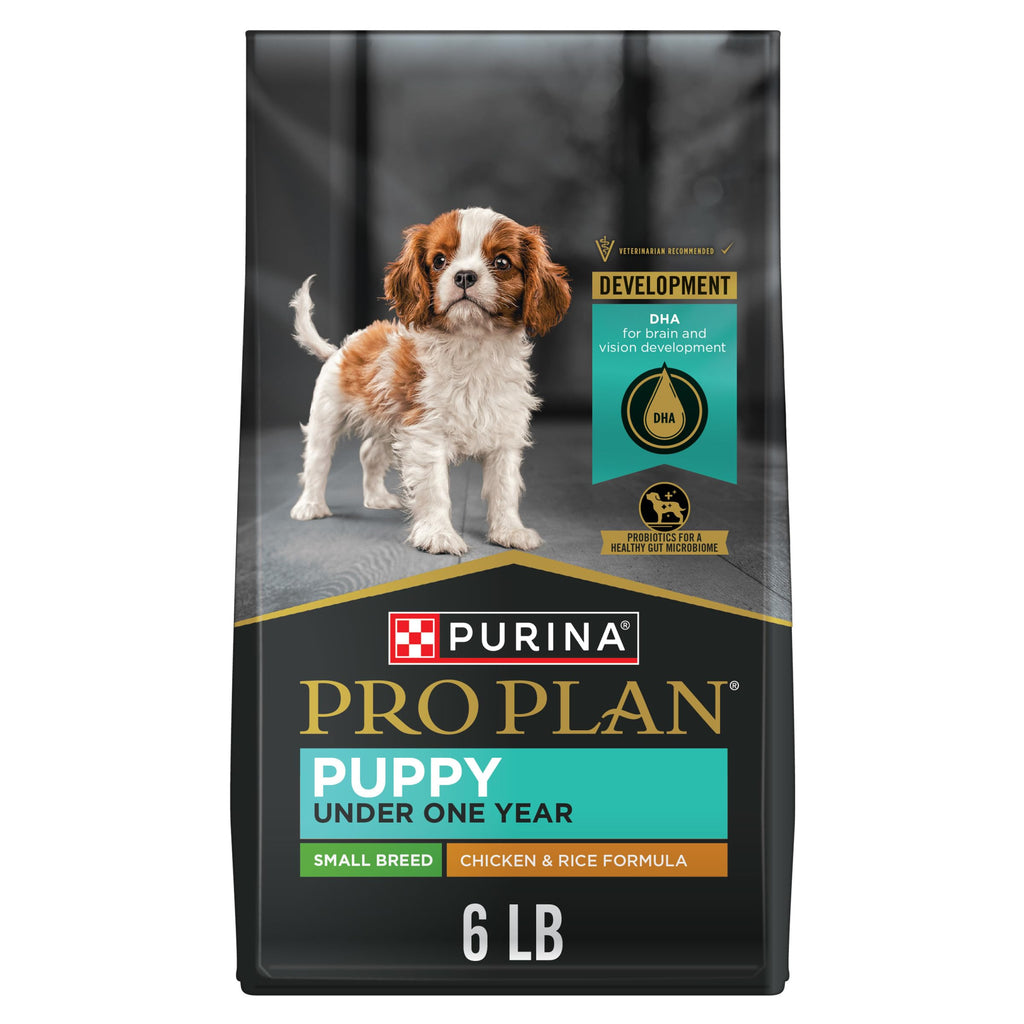 Chicken & Rice Small Breed Puppy Food 6 lb Bag D369
