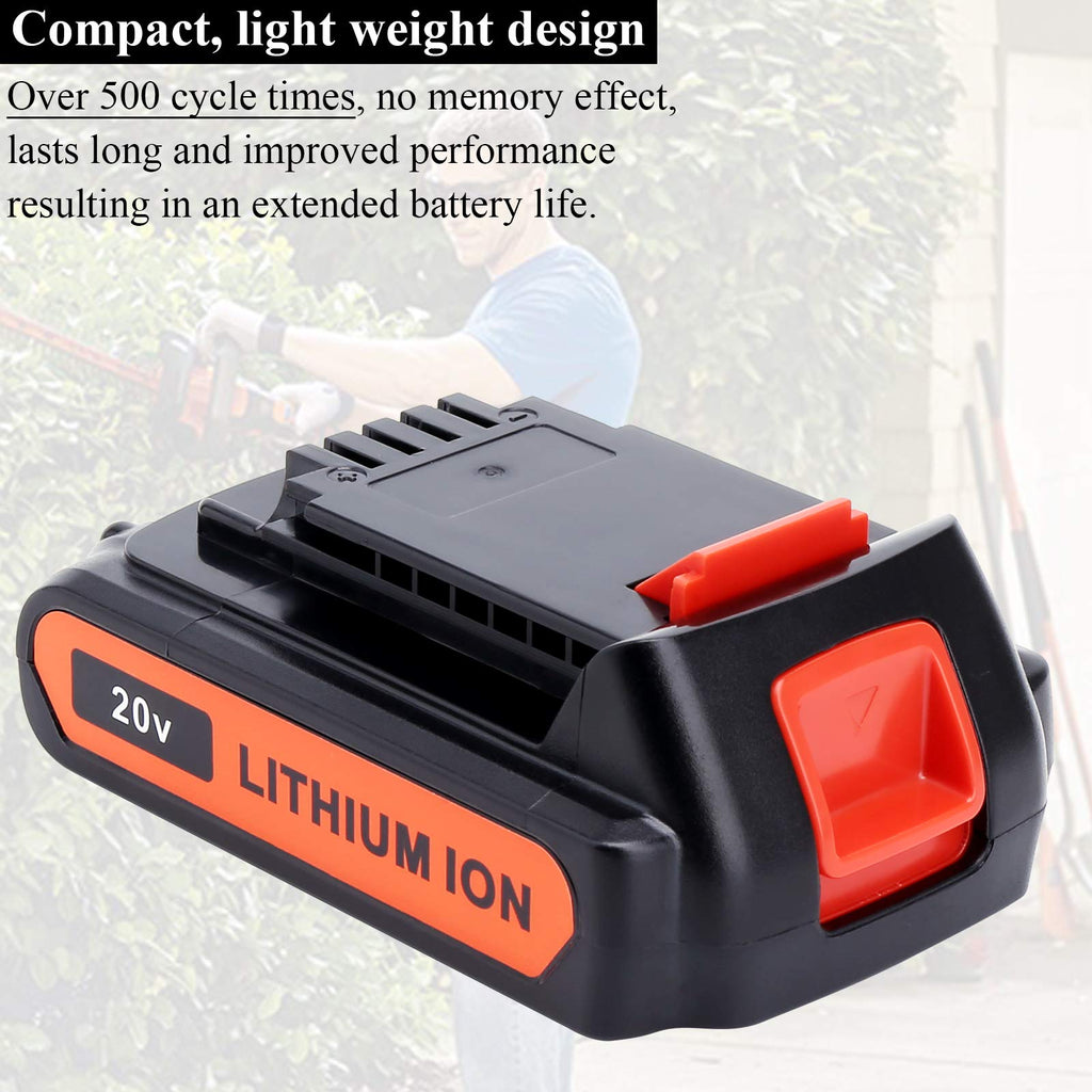 4.0Ah 20V MAX Compatible with Black and Decker Battery R5592