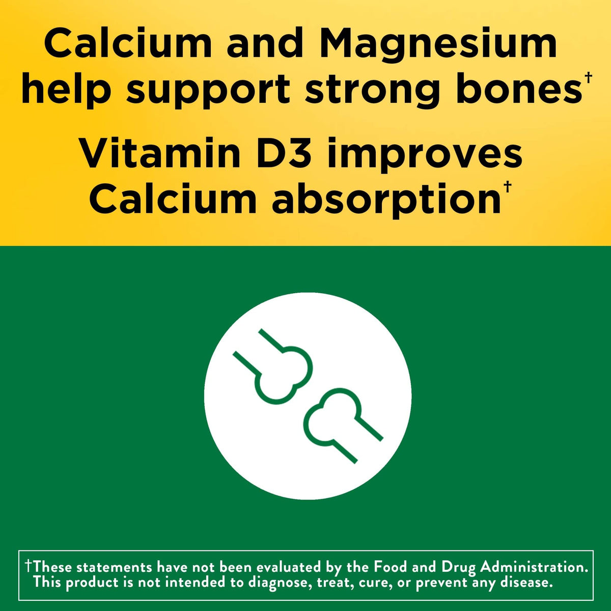 Calcium Magnesium Zinc with Vitamin D3, 300 Tablets U846