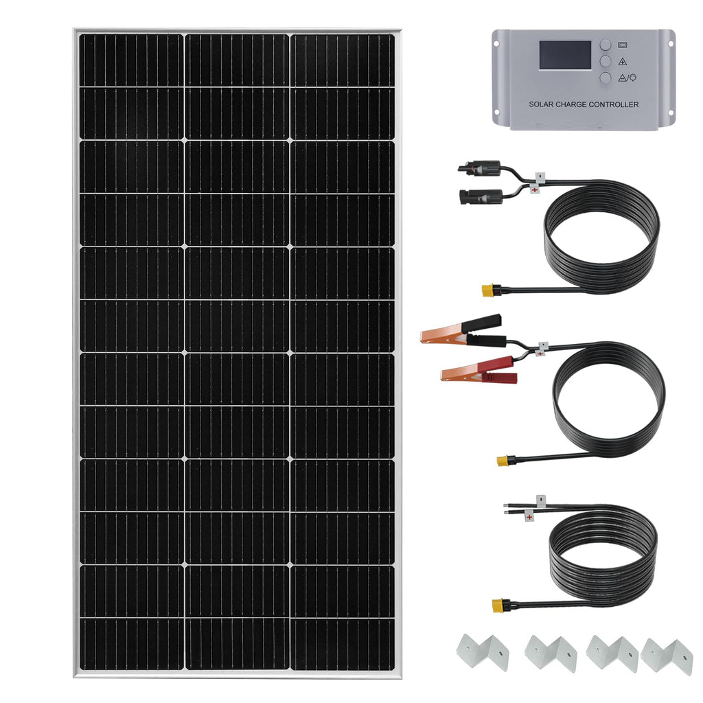 120 Watt 12Volt Solar Panel Starter Kit V614