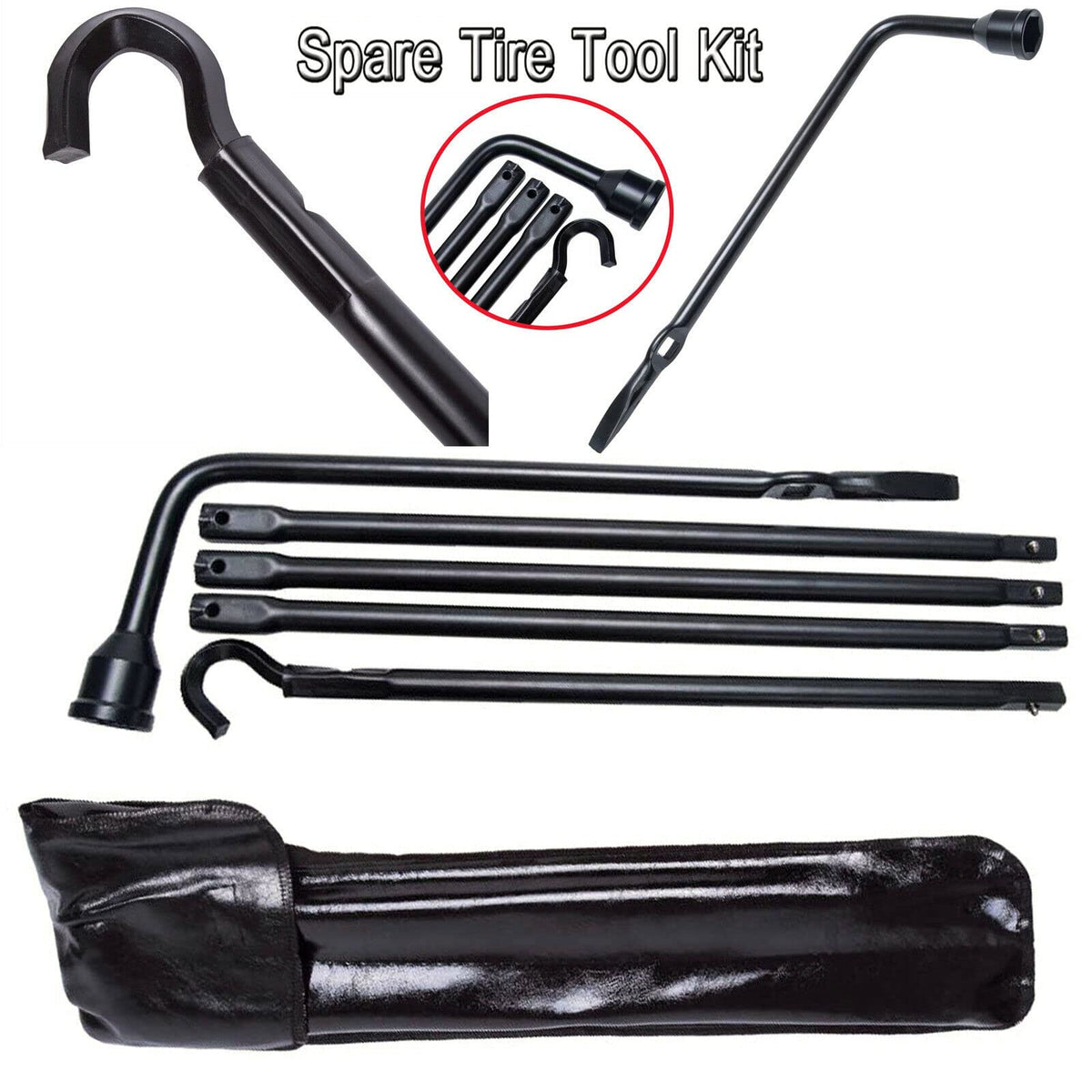 Spare Tire Lug Wrench Tool and 2 Ton Scissor Jack X177934