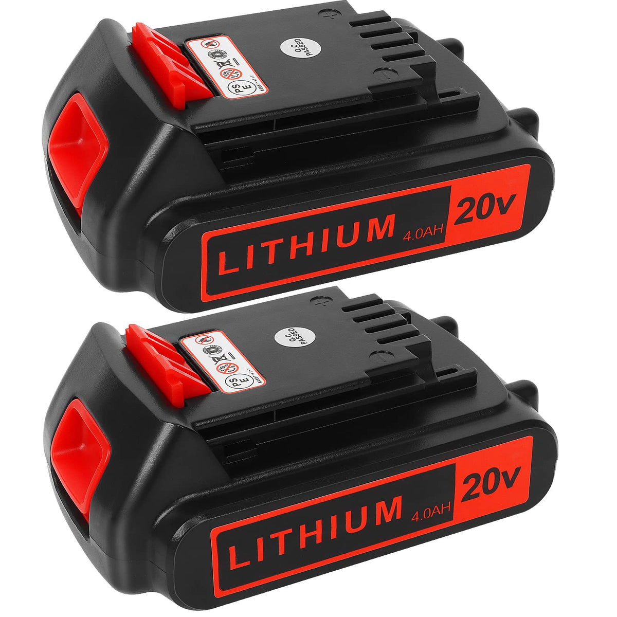 20V Lithium 4.0 ah 2 Pack Battery R913529