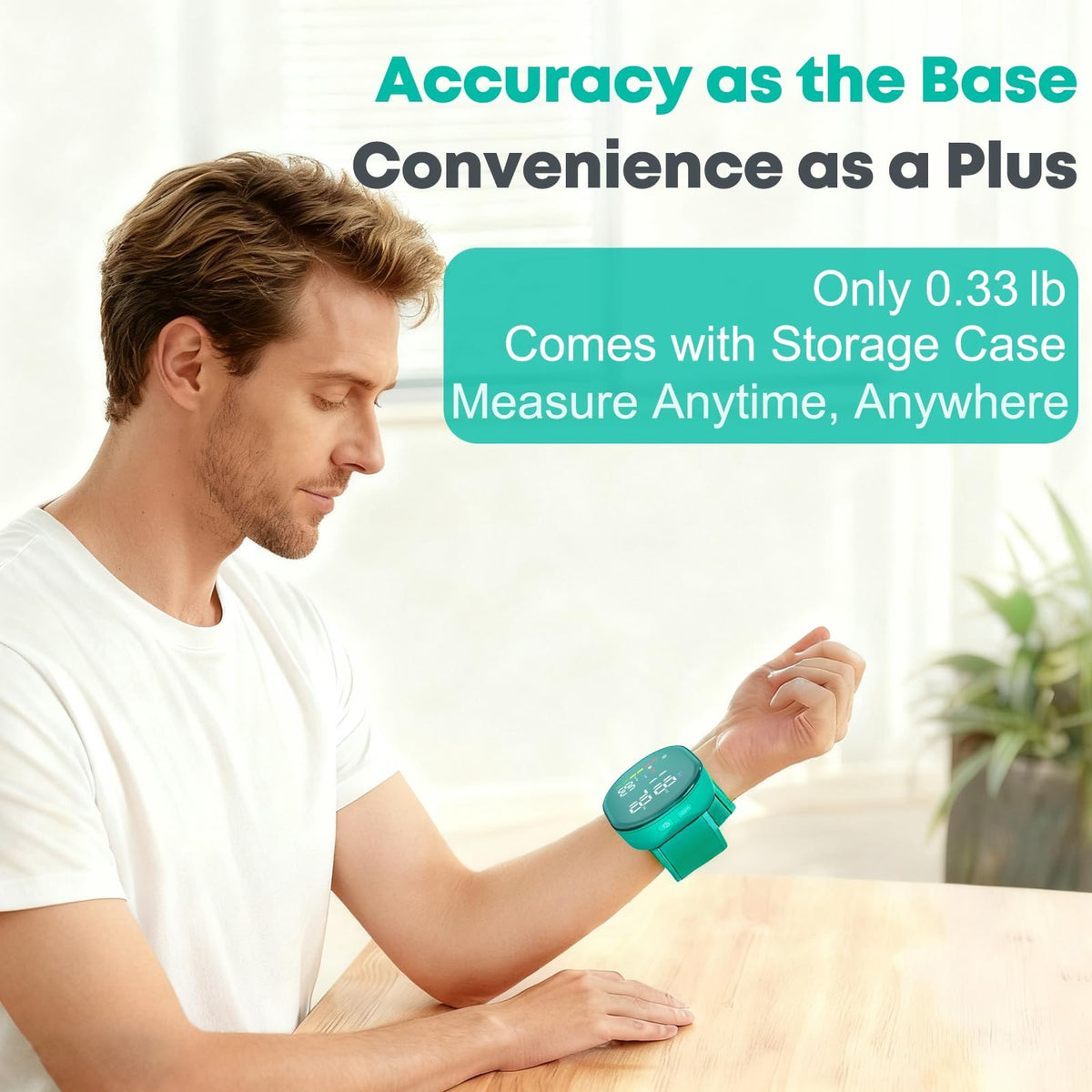 Portable Wrist Blood Pressure Monitor K6549