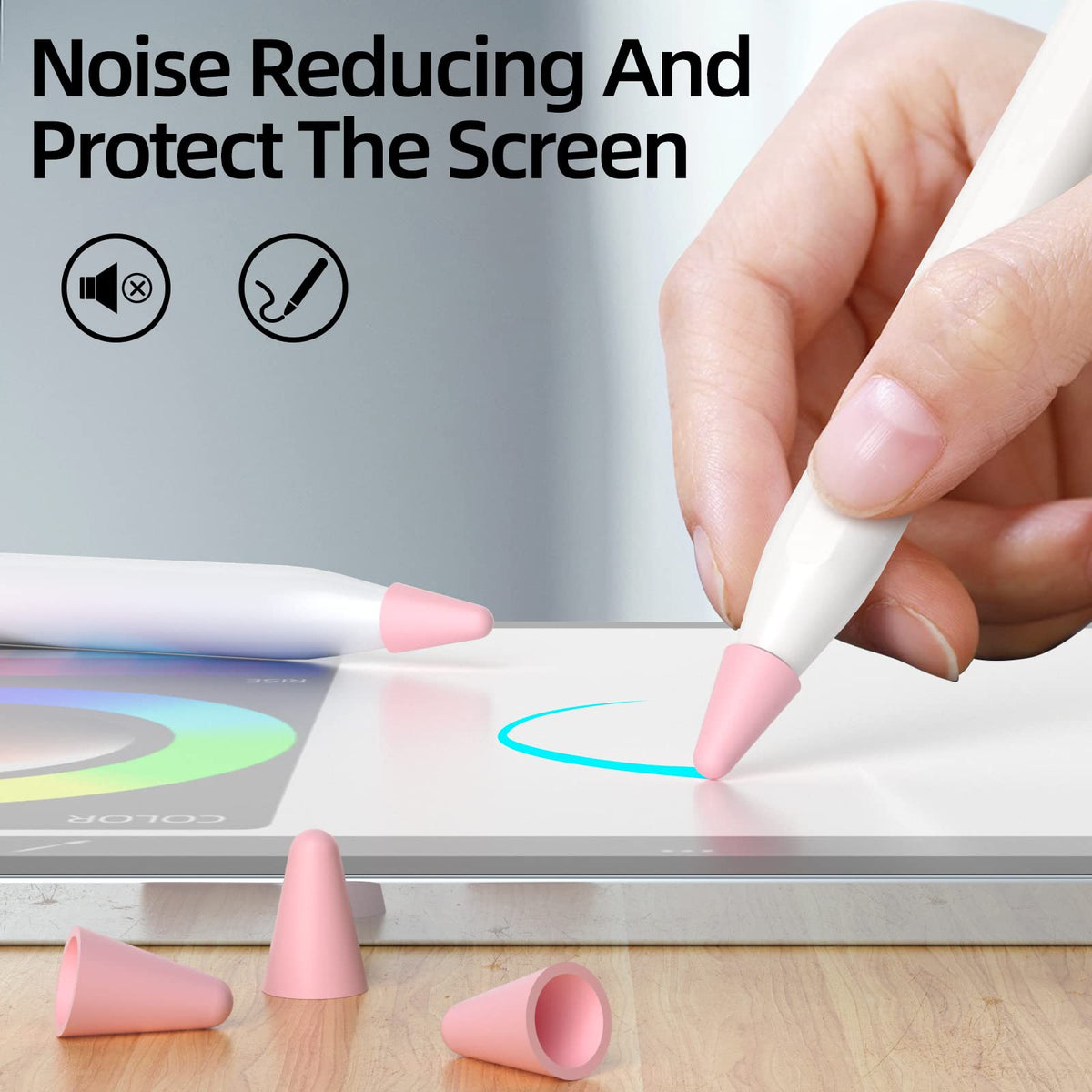 Pink Silicone Nib Protectors 50 Pack F605408