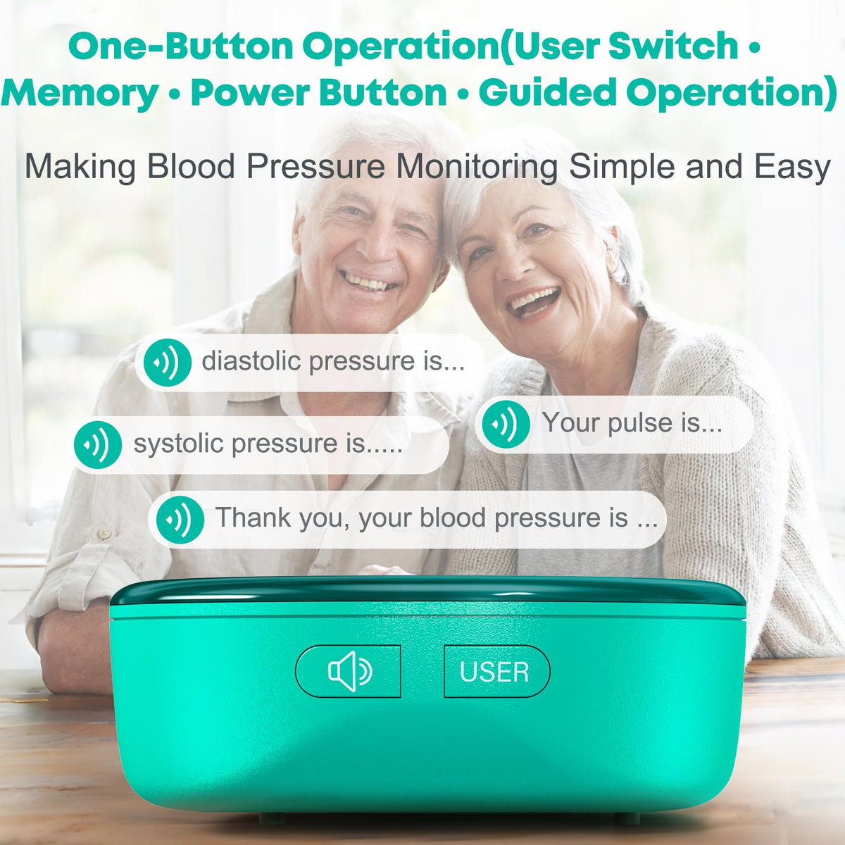 Portable Wrist Blood Pressure Monitor K6549