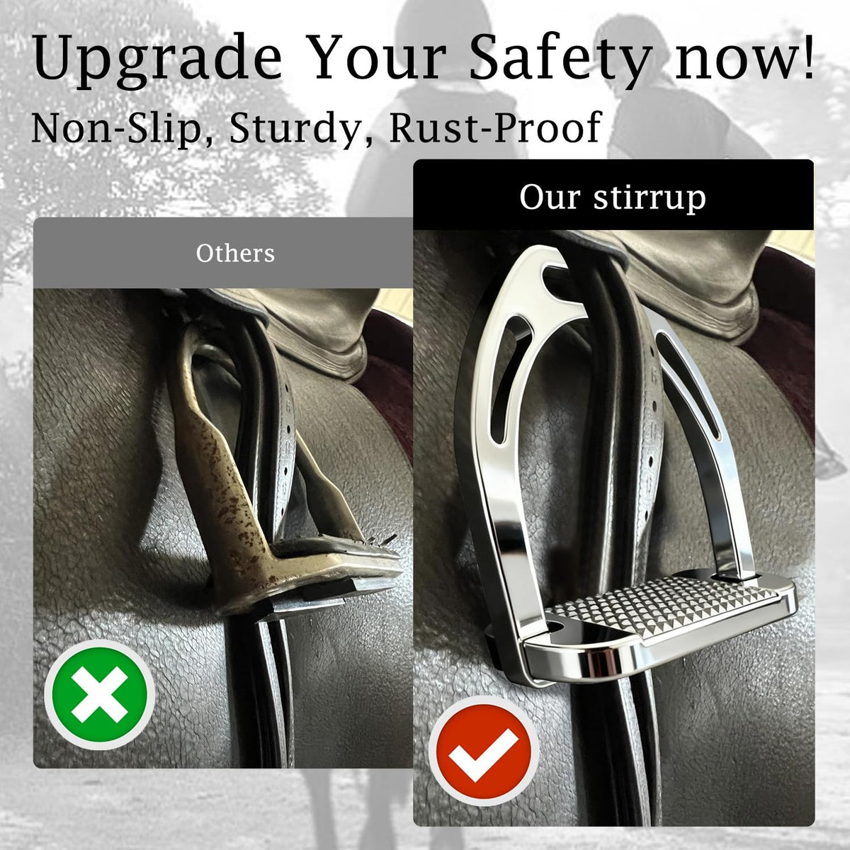 Lightweight English Stirrups M142