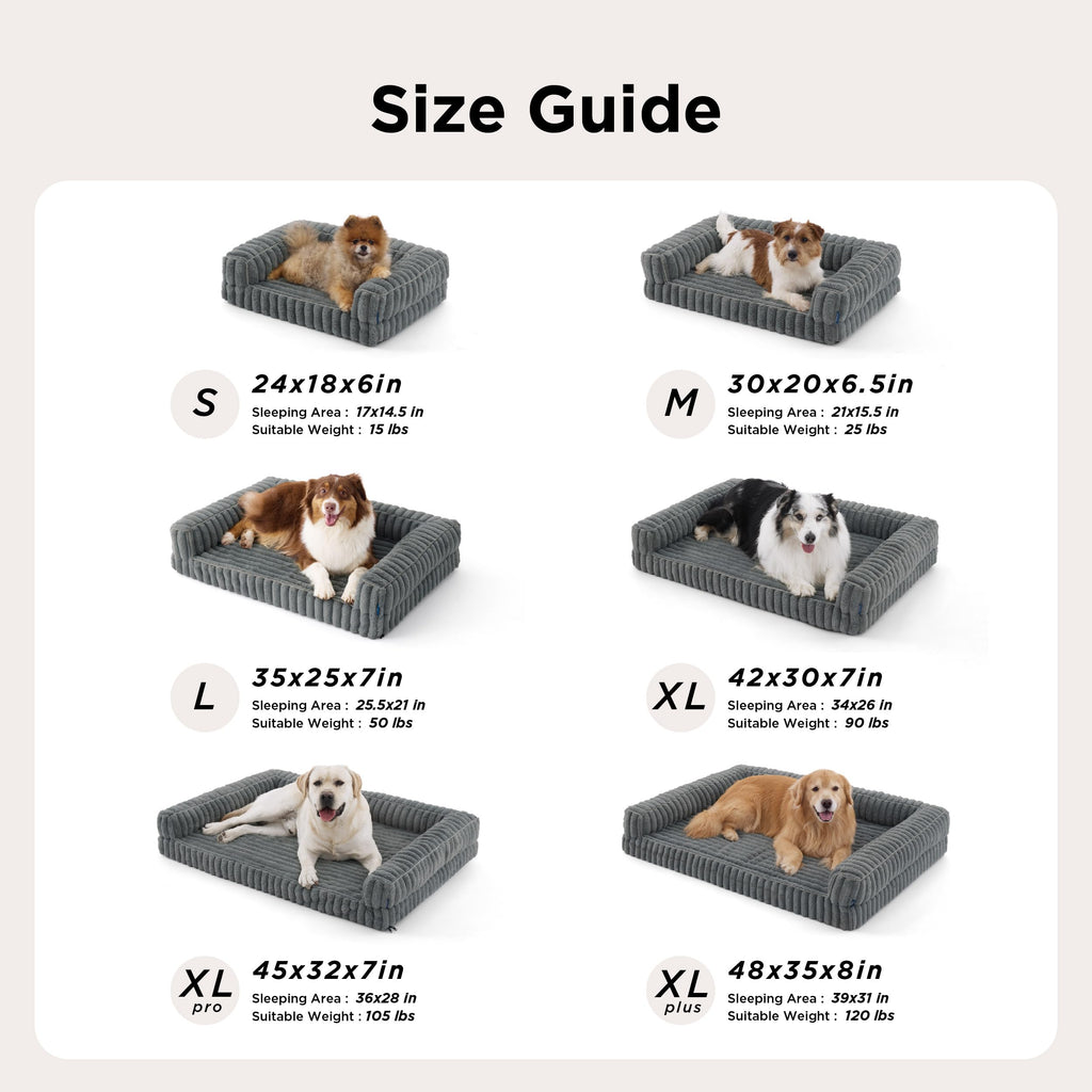 Memory Foam Orthopedic Dog Beds Large Sized Dog 35" T13372