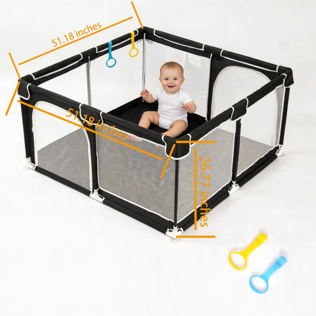 50x50 Breathable Mesh Baby Playpen P9108