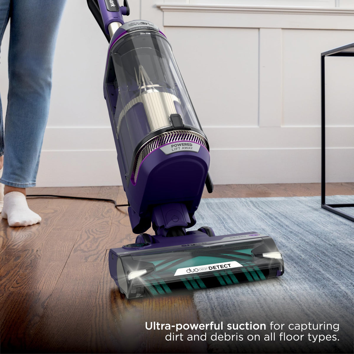 Upright Vacuum, HEPA, Powered Lift-Away T738173