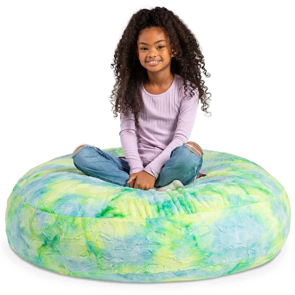 Faux Fur Bean Bag Chair W604473