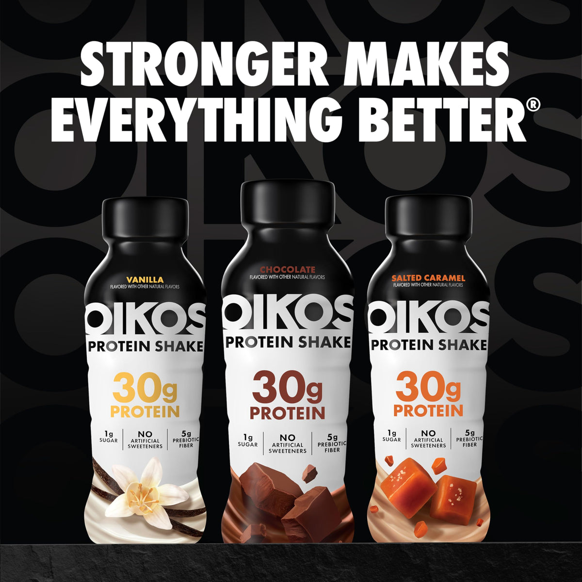 30g Protein Shake, Mocha Latte, 5g Prebiotic Fiber, 12 fl oz Bottle, 12 Count O303637