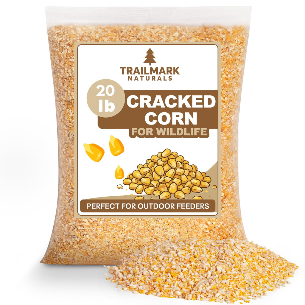 Cracked Corn 20 lb Bird Seed & Wildlife Feed P89576