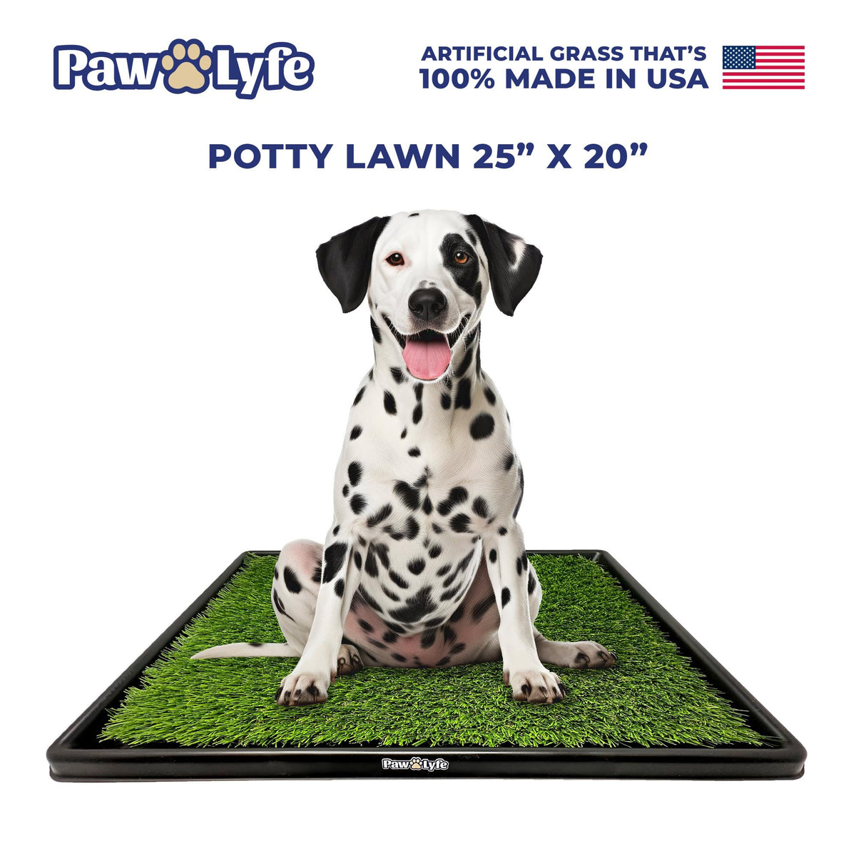 Artificial Grass Dog Potty with Tray W1667