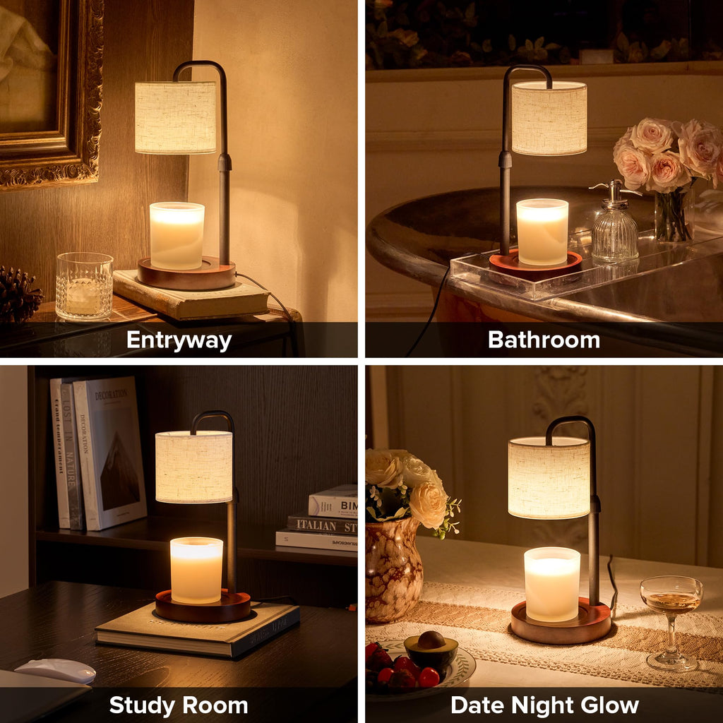 Dimmable Candle Warmer Lamp with Timer S70557