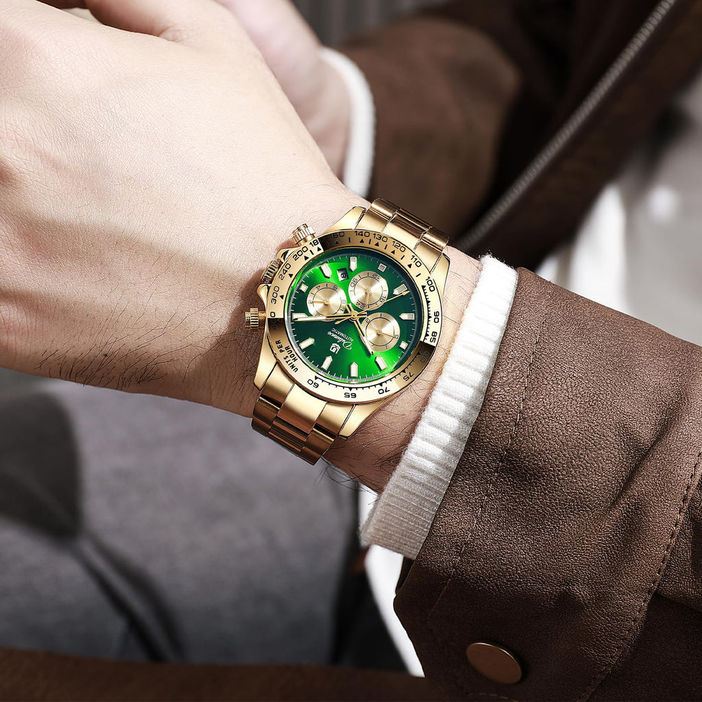 Men's Automatic Stainless Steel Mechanical Watch K156