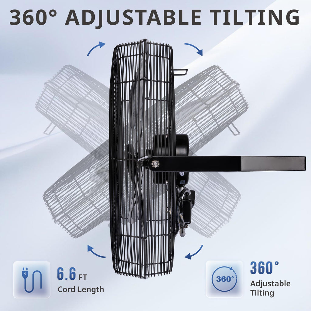 20-Inch High Velocity Outdoor Wall Fan C3228