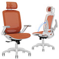 Ergonomic High Back Mesh Office Chair with Headrest and Flip-Up Arms P1473