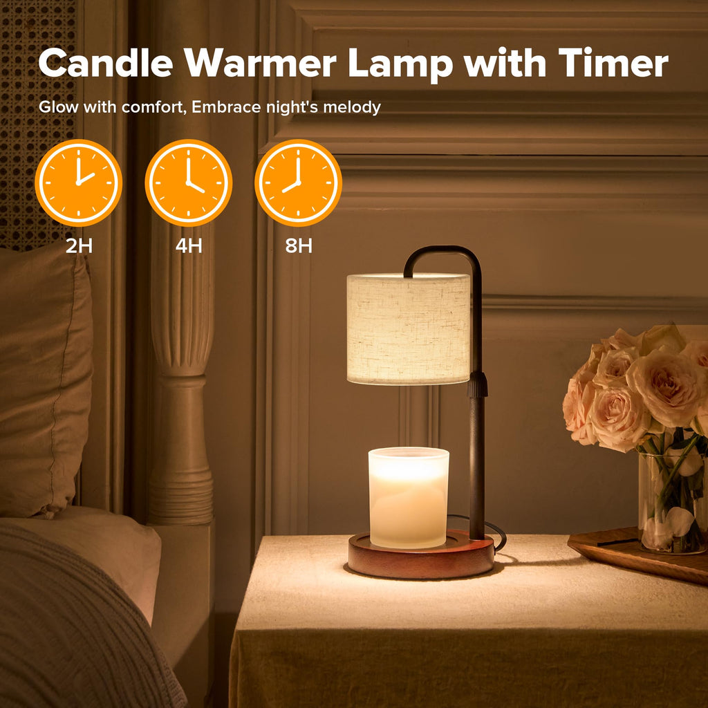 Dimmable Candle Warmer Lamp with Timer S70557