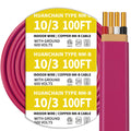 Pink 100FT Non-Metallic Sheathed Cable R857841
