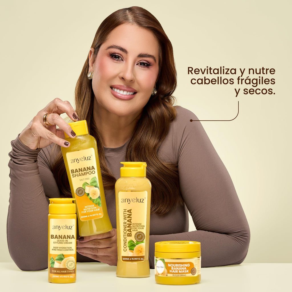 Banana Hair Mask with Banana Extract 10 Oz U960