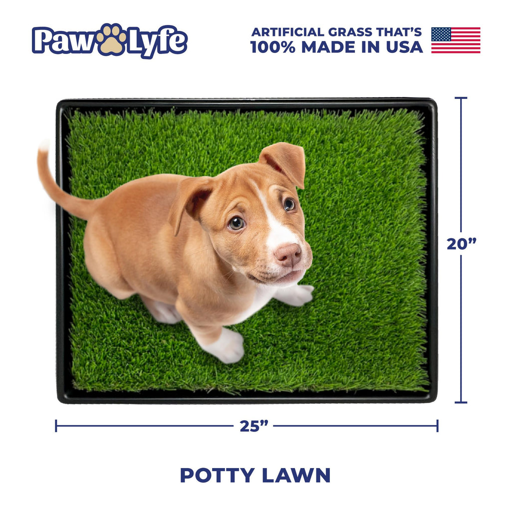 Artificial Grass Dog Potty with Tray W1667
