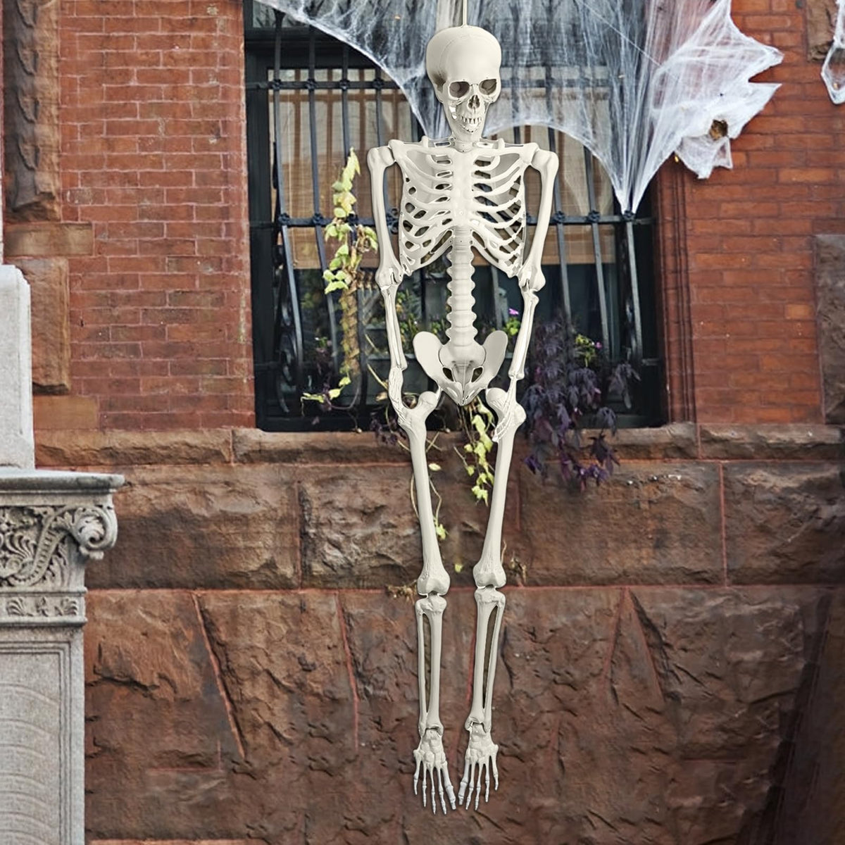 5.4FT Posable Skeleton E494869