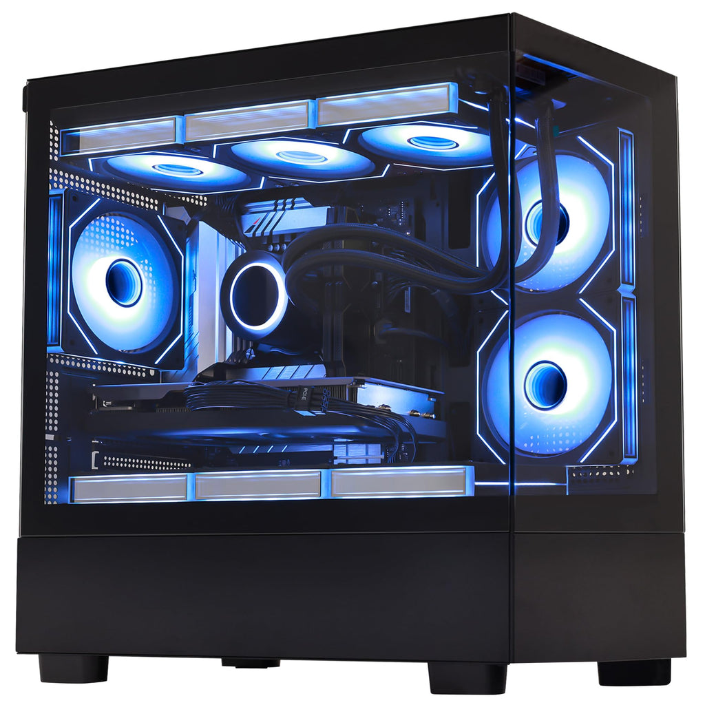 Intel Core i7-13700K RTX 5060 32GB DDR5 1TB SSD Windows 11 Black Desktop Computer Q777241