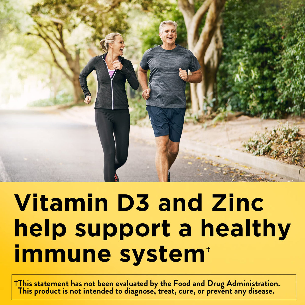 Calcium Magnesium Zinc with Vitamin D3, 300 Tablets U846