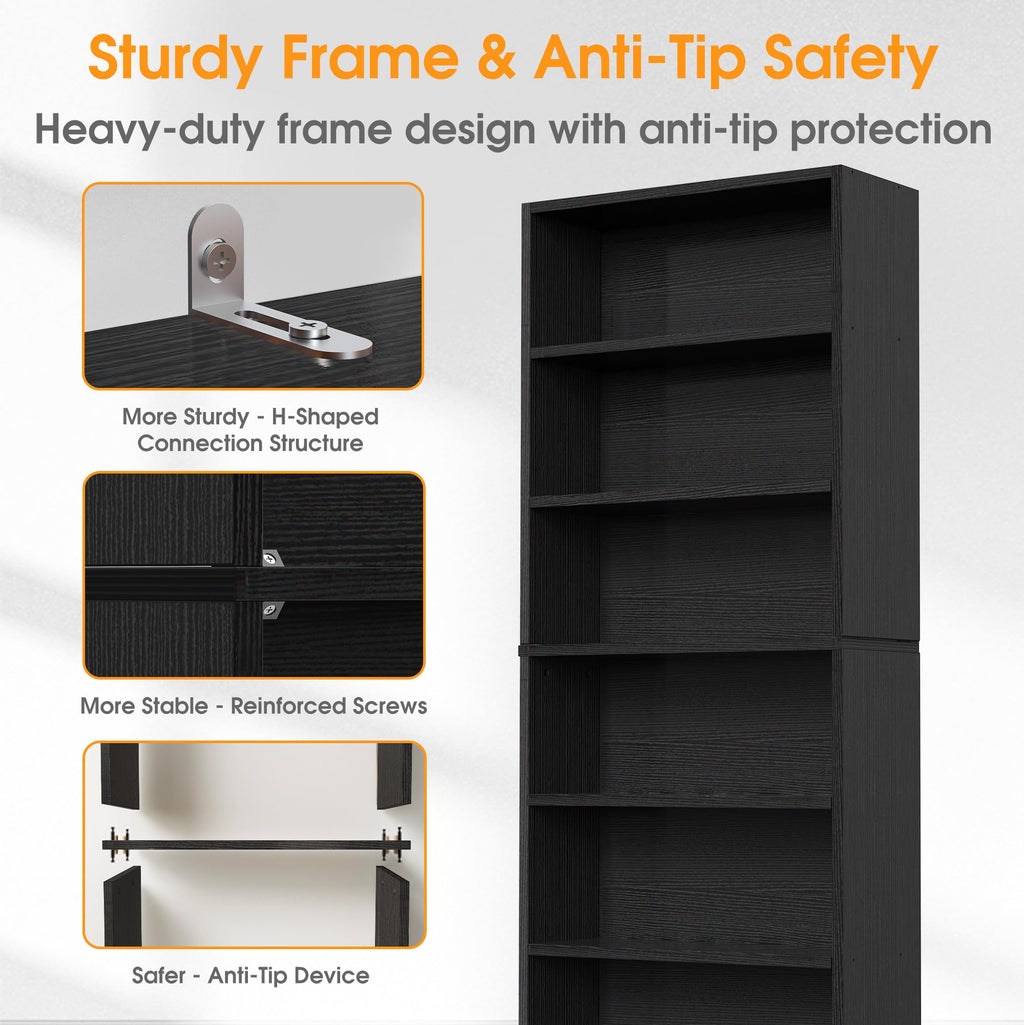 6 Shelf Bookcase Q689467