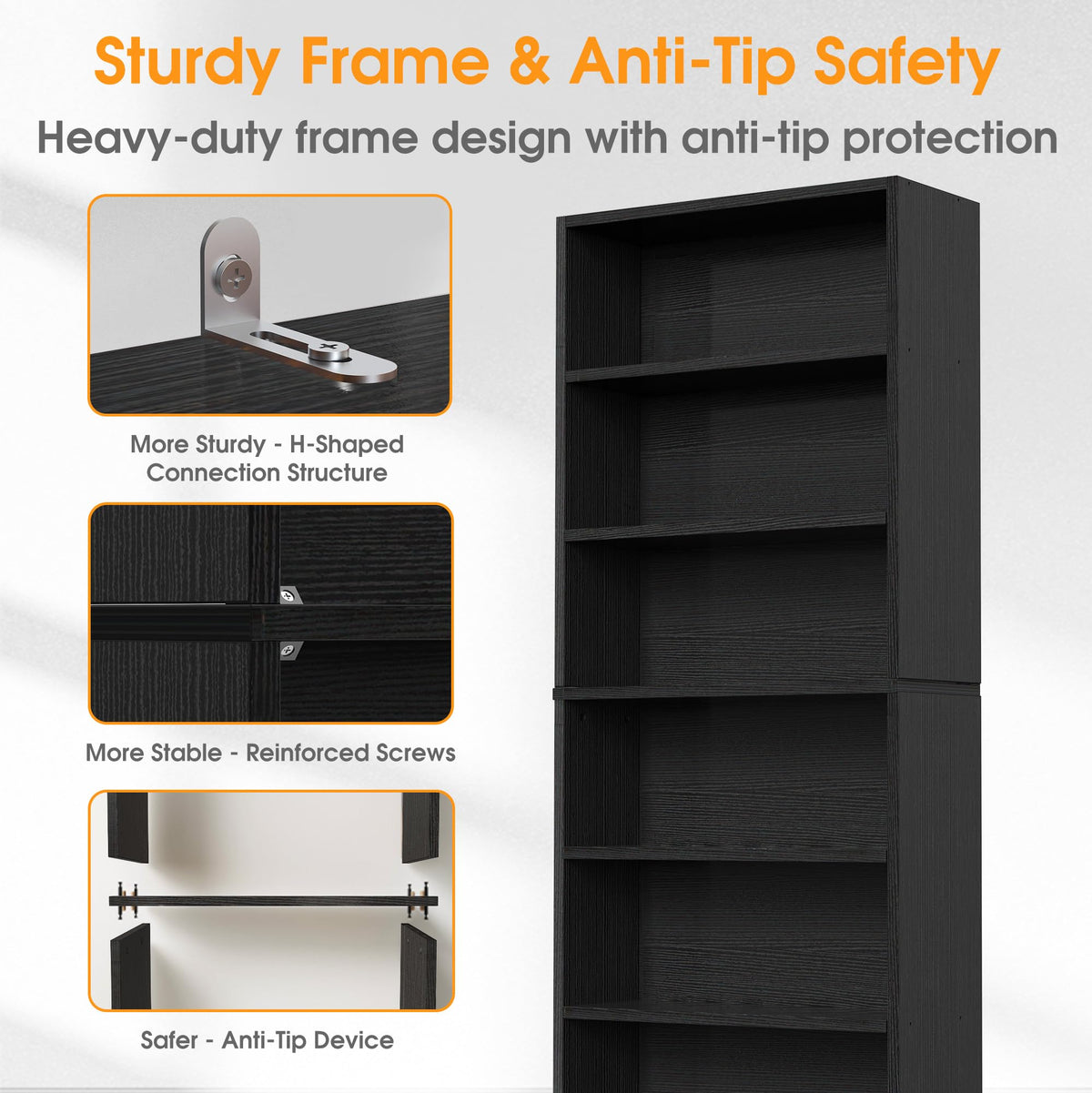 6 Shelf Bookcase Q689467
