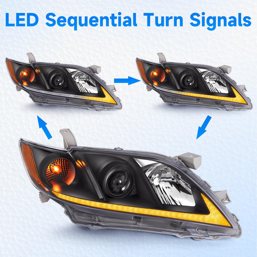 LED DRL Headlight Assembly Pair R828452