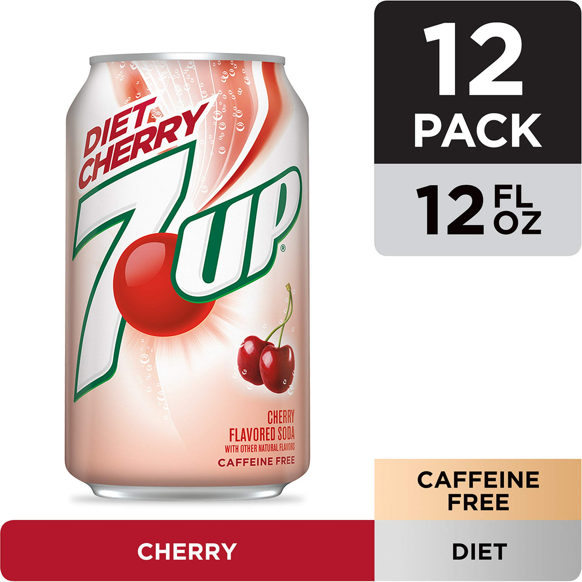 Diet Cherry Lemon Lime Soda, 12 Fl Oz (Pack Of 12) B991