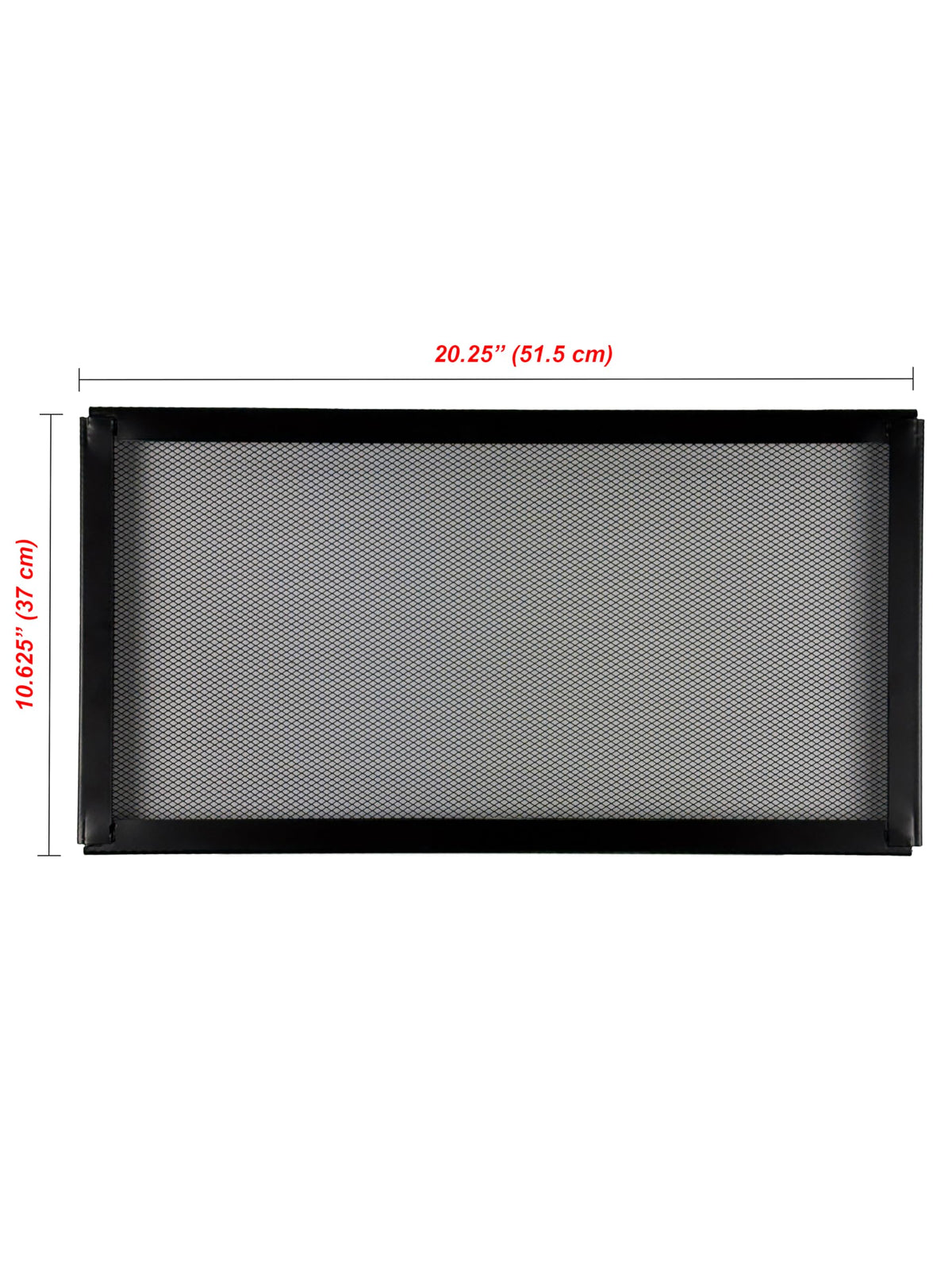 Aquarium Mesh Lid Screen Cover Metal Screen Top for Fish Tanks & Terrariums 10 Gallon Z57693