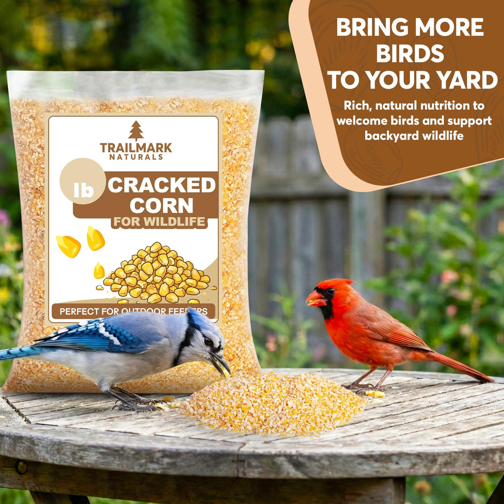 Cracked Corn 20 lb Bird Seed & Wildlife Feed P89576