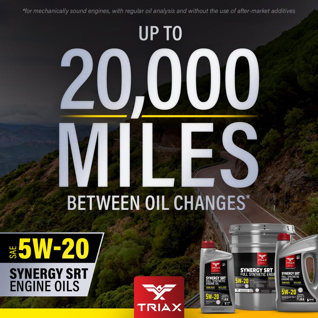 5W-20 Full Synthetic Engine Oil 5 Quart E104