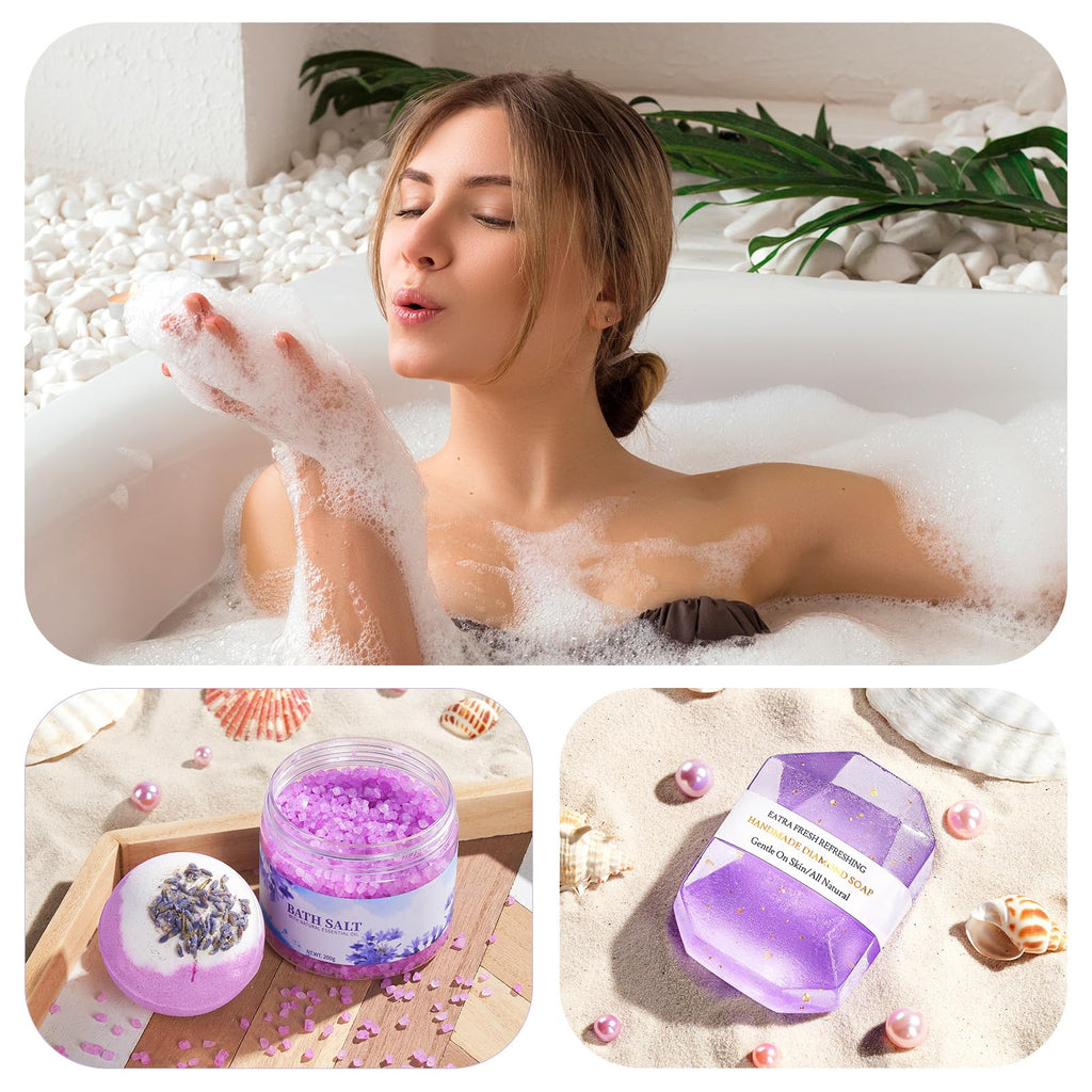 Flannel Blanket Spa Care Package Y48219