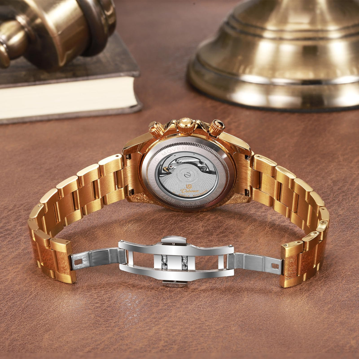 Men's Automatic Stainless Steel Mechanical Watch K156