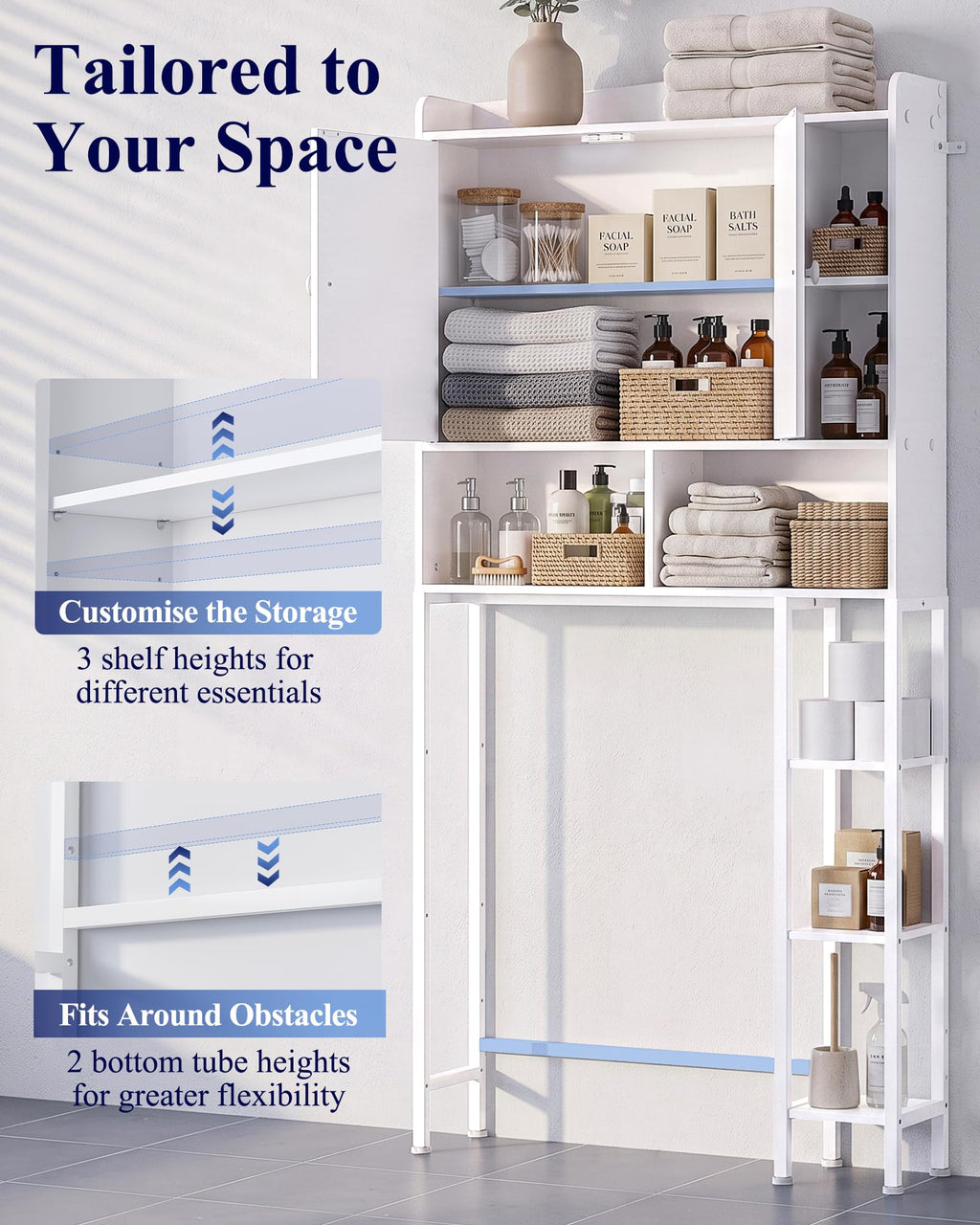 Over Toilet Storage Cabinet Q725